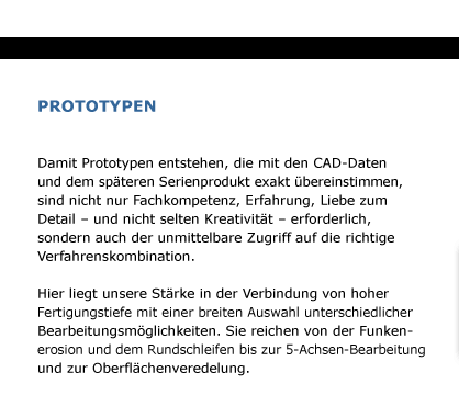 Produktbereiche